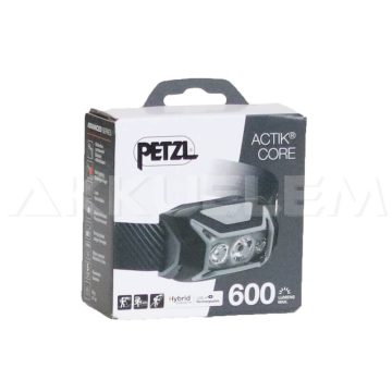 PETZL ACTIK CORE 600lm fekete fejlámpa E065AA00