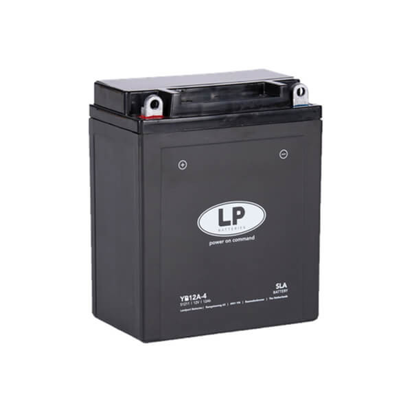   Landport 12V 12Ah YB12A-4 motorkerékpár akkumulátor (YB12A-A) BAL+ GYz