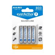 everActive AAA 800mAh Silver Line akku (ár/db)