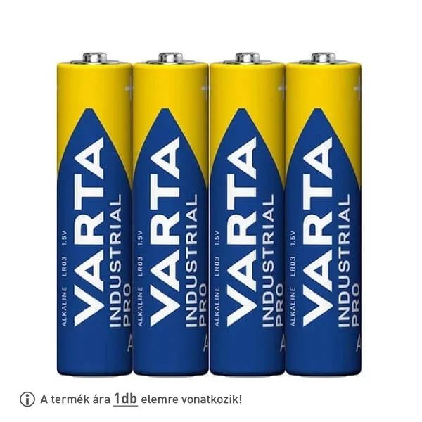 Varta Industrial Pro LR03 AAA elem