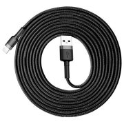 Baseus USB/iPhone Lightning kábel 3m 2A fekete