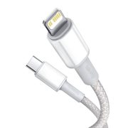 Baseus USB-C/iPhone Lightning kábel 1m fehér 20W