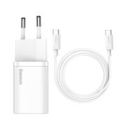 Baseus gyorstöltő USB-C/USB-C kábellel 15W/25W 1m