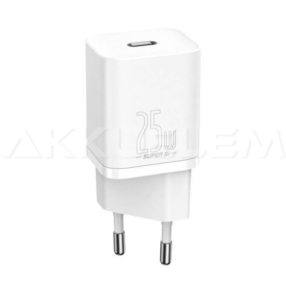 Baseus gyorstöltő USB-C/USB-C kábellel 15W/25W 1m