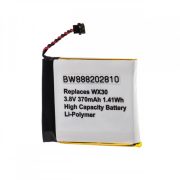   Utángyártott okosóra akkumulátor Motorola SNN5950A SNN5951A WX30 370mAh 3.8V Li-polymer