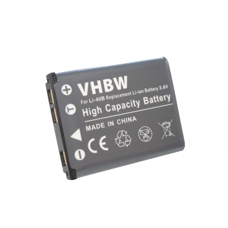   Utángyártott Nikon EN-EL10 500mAh 3.6V Li-ion kamera akkumulátor