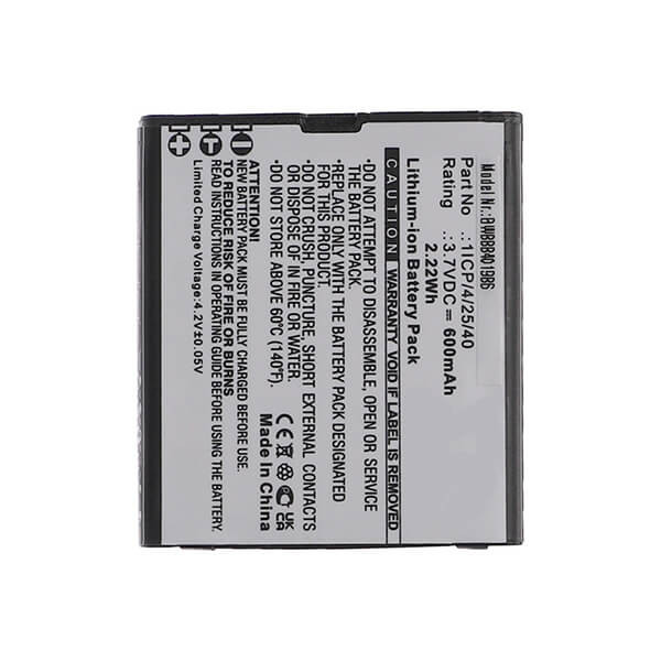   Utángyártott mobiltelefon akkumulátor Bea-fon 1ICP/4/25/40 600mAh 3.7V Li-ion