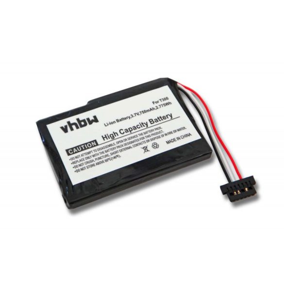 Utángyártott Mitac Mio Moov 200e 200u 200 210 750mAh 3.7V navigáció akkumulátor