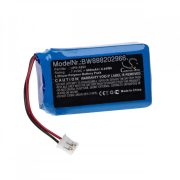   Utángyártott Chuango UPS-A890 600mAh 7.4V Li-polymer riasztórendszer akkumulátor