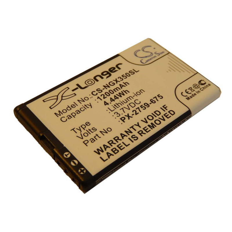Utángyártott Navgear PX-2759-675 1200mAh 3.7V navigáció akkumulátor