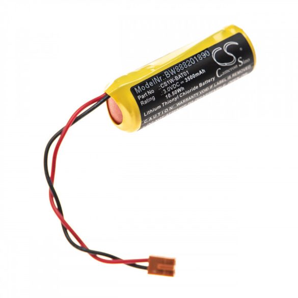 Utángyártott Omron CS1W-BAT01 3500mAh 3.6V Li-SOCl2 ipari vezérlő akkumulátor