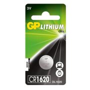 GP CR 1620 3V lítium gombelem