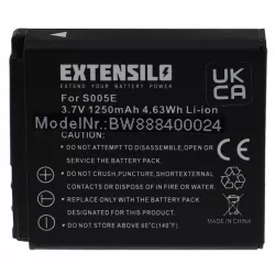   Utángyártott Fuji / Fujifilm NP-70 1250mAh 3.7V Li-ion kamera akkumulátor - VHBW