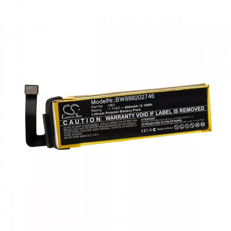 Utángyártott DJI HB3 800mAh 7.7V Li-polymer kamera akkumulátor