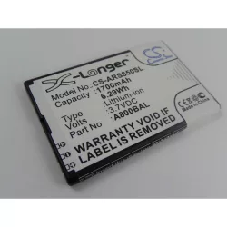   Utángyártott mobiltelefon akkumulátor Aligator A800BAL 1700mAh 3.7V Li-ion