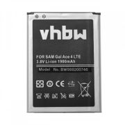   Utángyártott mobiltelefon akkumulátor Samsung EB-BG357BBE (HK) 1900mAh 3.8V Li-ion