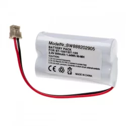   Utángyártott Memorex BP-904BT-904 600mAh2.4V Ni-MH vonalas telefon akkumulátor