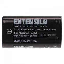   Utángyártott Kodak Klic-8000 RB50 1600mAh 3.6V Li-ion kamera akkumulátor