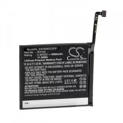   Utángyártott mobiltelefon akkumulátor Nokia WT330 3000mAh 3.85V Li-polymer - VHBW