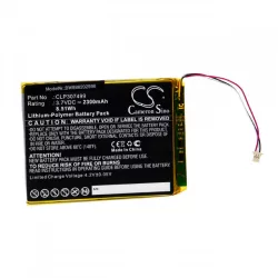   E-Book utángyártott akkumulátor Boyue CLP307499 2300mAh 3.7V Li-polymer
