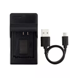   micro USB utángyártott töltő Panasonic CGA-S005 S008 - VHBW