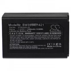   Utángyártott CEM PT603450-2S 1200mAh 7.4V Li-ion mérőeszköz akkumulátor - VHBW