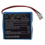 Utángyártott CCE 9049-BAT.01 2258 700mAh 10.8V Li-ion bankjegy ellenőrző akkumulátor - VHBW
