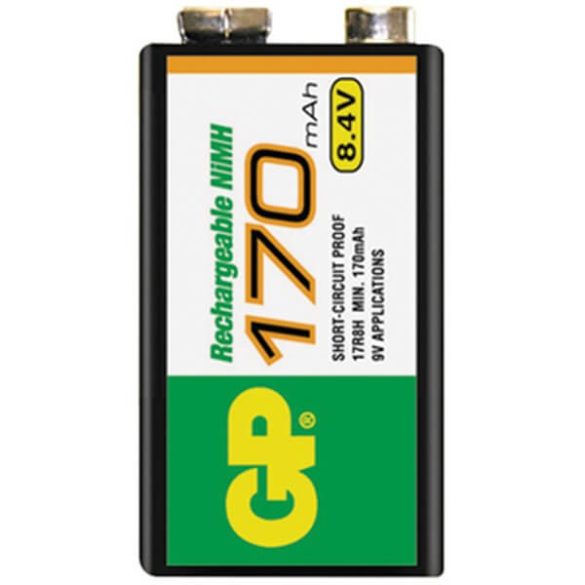 GP 170mAh NiMH 9,6V akkumulátor