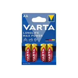 Varta Longlife Max Power LR6 AA elem 4db/csomag (ár/csomag)