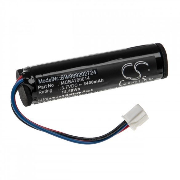 Drón Távvezérlő utángyártott akkumulátor Parrot MCBAT00014 3400mAh 3.7V