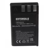 Utángyártott Nikon EN-EL9 1000mAh 7.4V Li-ion kamera akkumulátor - VHBW