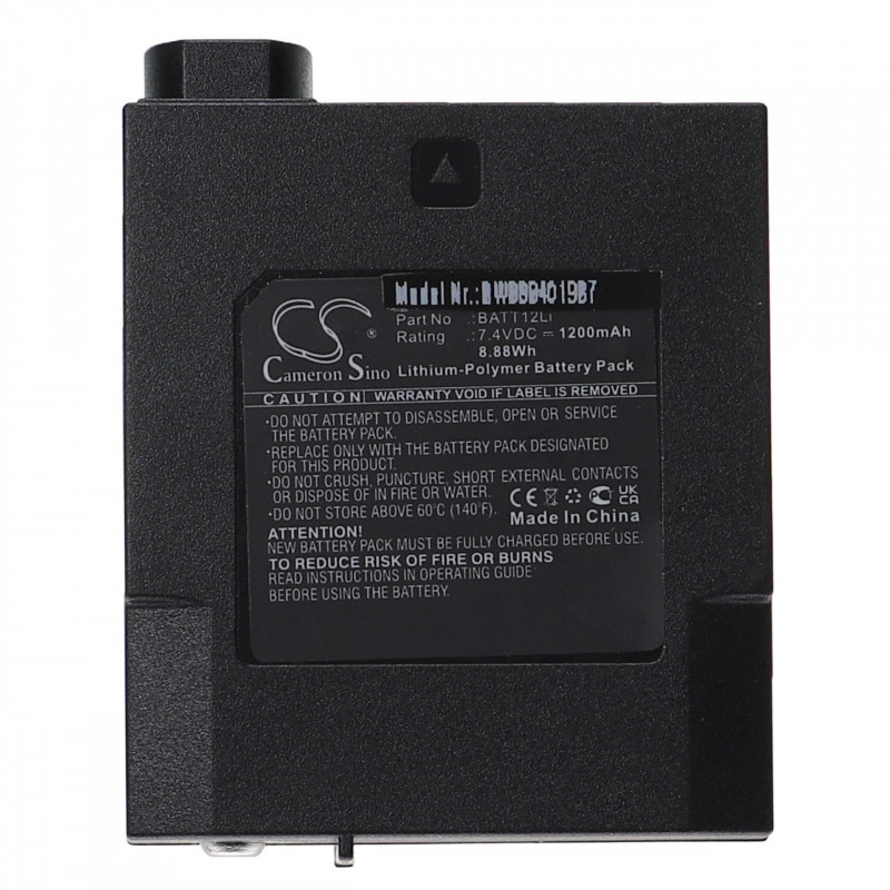Utángyártott Midland BATT12Li 1200mAh 7.4V Li-po rádió akkumulátor