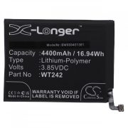   Utángyártott mobiltelefon akkumulátor Nokia WT242 4400mAh 3.85V Li-polymer