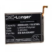   Utángyártott mobiltelefon akkumulátor Samsung EB-BA426ABY GH82-24377A 4900mAh 3.85V Li-polymer