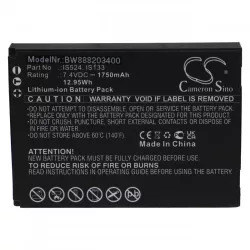   Vonalkód olvasó utángyártott akkumulátor PAX IS133 IS524 1750mAh 7.4V Li-ion - VHBW