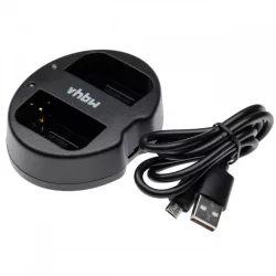   Két csatornás utángyártott USB akkutöltő Sony akkuhoz NP-F550