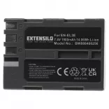 Utángyártott Nikon EN-EL3e 1900mAh 7.4V Li-ion kamera akkumulátor - VHBW