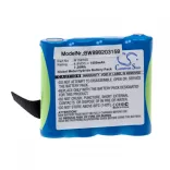 Utángyártott Edan 4XNR49AA1500P M159105 1500mAh 4.8V NiMH orvosi eszköz akkumulátor - VHBW