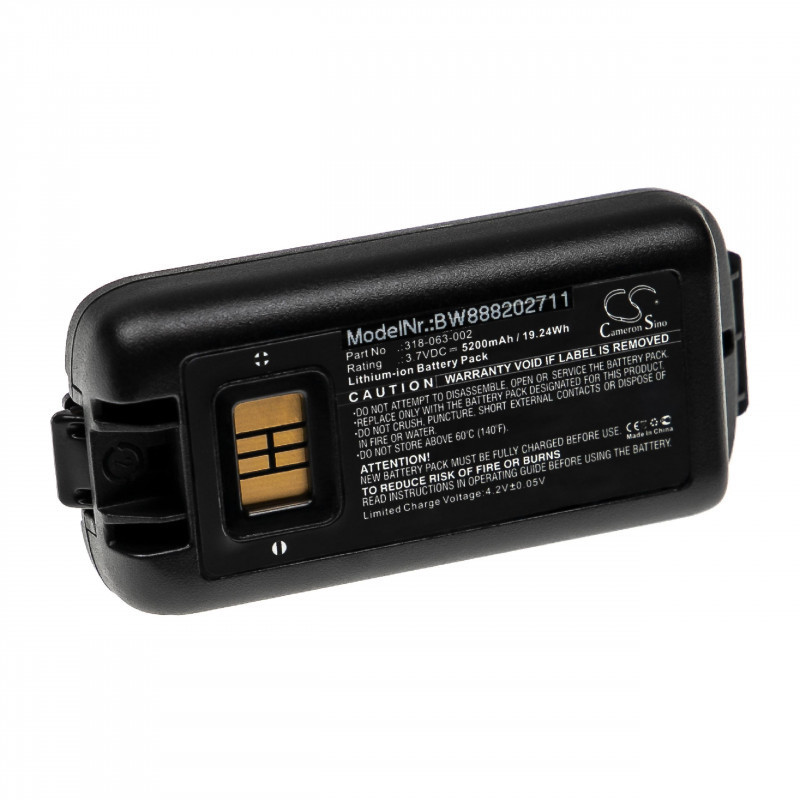 Utángyártott Honeywell 318-034-001 318-034-003 5200mAh 3.7V kézi számítógép akkumulátor