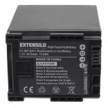Utángyártott Canon BP-820 BP-827 2670mAh 7.2V Li-ion kamera akkumulátor - VHBW
