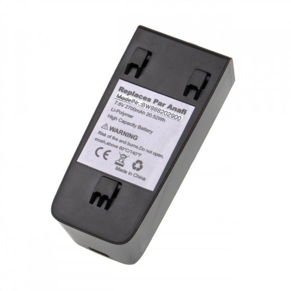 Drón utángyártott akkumulátor Parrot PF728000AA 2700mAh 7.6V Li-polymer