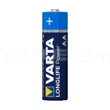 Varta Longlife Power LR6 AA elem 4db/csomag (ár/csomag)