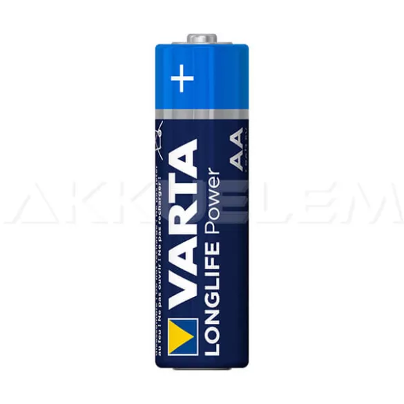 Varta Longlife Power LR6 AA elem 4db/csomag (ár/csomag)