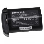   Utángyártott Canon LP-E4 3350mAh 11.1V Li-ion kamera akkumulátor