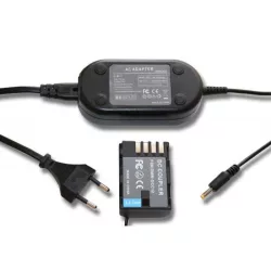   Utángyártott tápegység Panasonic DMW-AC8 DMW-AC8EG DMW-DCC12 DMW-DCC12E kamera DSLR Camcorder 2m