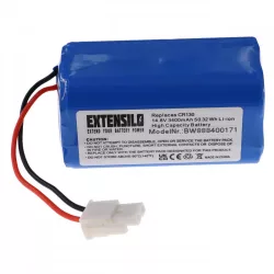   Utángyártott Ecovacs Deebot CR130 3400mAh robotporszívó akkumulátor