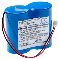 Utángyártott Siemens E-1574 27000mAh 3.6V Li-MnO2 mérőeszköz akkumulátor