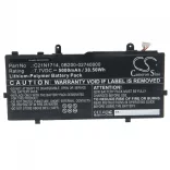 Utángyártott Asus 0B200-02740000 C21N1714 5000mAh 7.7V Li-po laptop akkumulátor - VHBW
