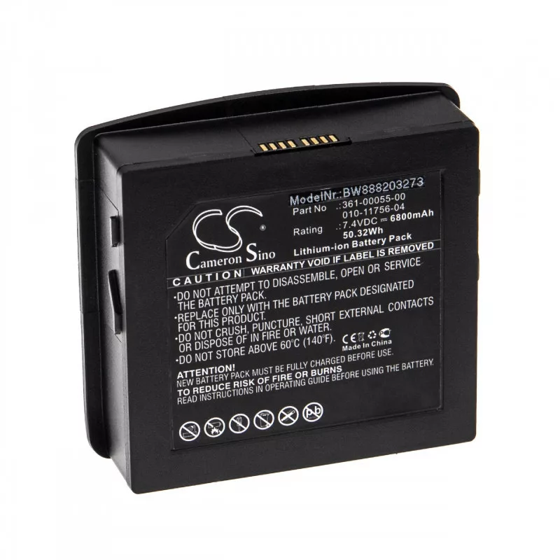Utángyártott Garmin 010-11756-04 361-00055-00 6800mAh 7.4V navigáció akkumulátor