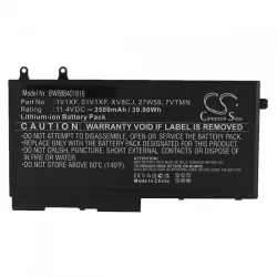   Utángyártott Dell 01V1XF 1V1XF 27W58 7VTMN XV8CJ 3500mAh 11.4V Li-ion laptop akkumulátor - VHBW